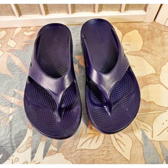 OOFOS Original Sandal Thong Flip Flop Recovery Sports Cushion Size 8 - Picture 8 of 10
